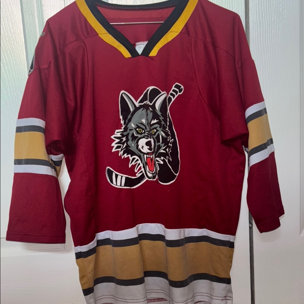 Youth Chicago Wolves Hockey Jersey